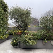 Composizione Fioriere In Alluminio